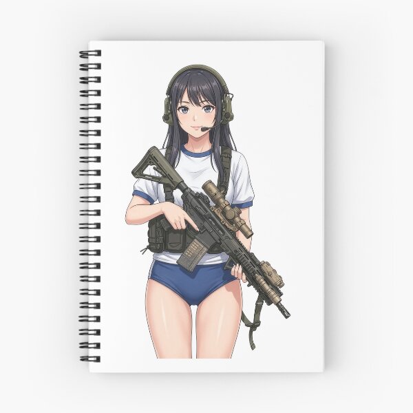 Item preview, Tactical School Girl - Anime Special Ops designed and sold by RAWLIFEGRAPHIC.