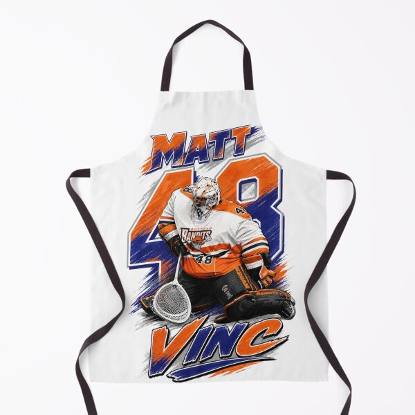 Item preview, Matt Vinc #48 - Buffalo Lacrosse Legend - Elite Goalie Retro Art designed and sold by Thogan0416.