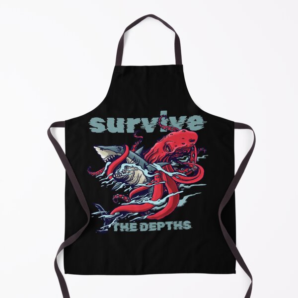 Item preview, Survive the Depths designed and sold by Rot Riot Lab.