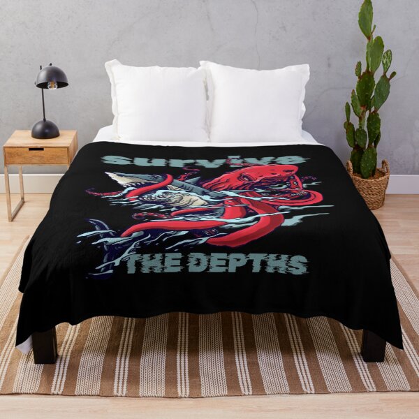 Item preview, Survive the Depths designed and sold by Rot Riot Lab.