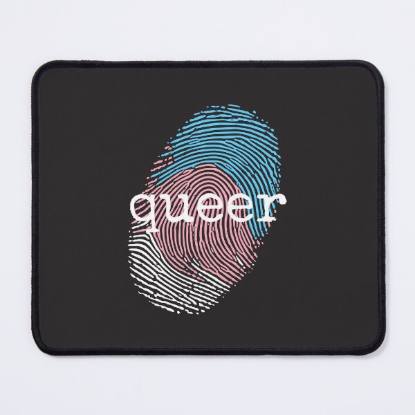 Item preview, Trans Pride Fingerprint - Queer Identity Art designed and sold by Cannaxes Studio.