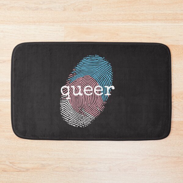 Item preview, Trans Pride Fingerprint - Queer Identity Art designed and sold by Cannaxes Studio.