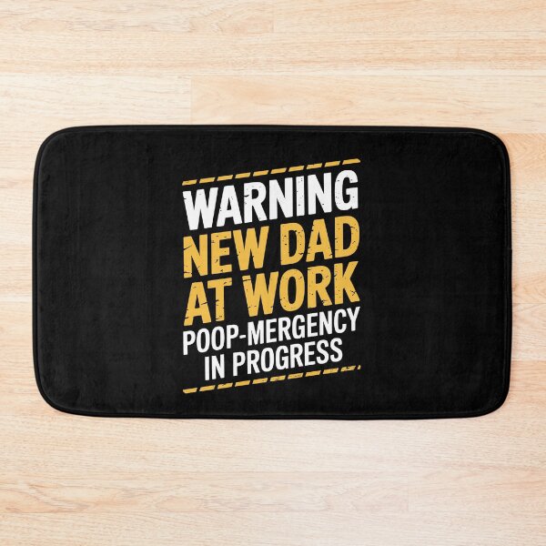 Item preview, Warning New Dad At Work Funny New Dad Father's Day Gift designed and sold by Say It With Ink.
