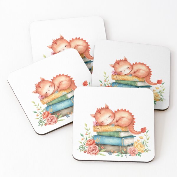 Item preview, Book dragon designed and sold by uunaa.