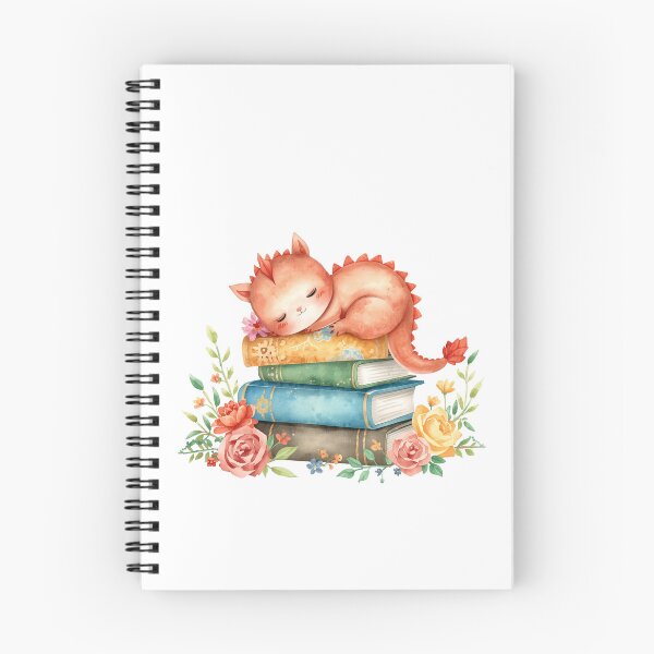 Item preview, Book dragon designed and sold by uunaa.