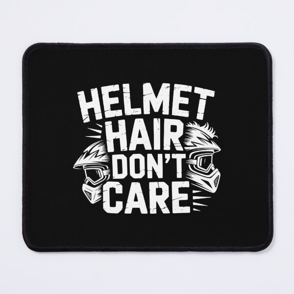Item preview, Helmet Hair Don’t Care designed and sold by theartfulaspie.