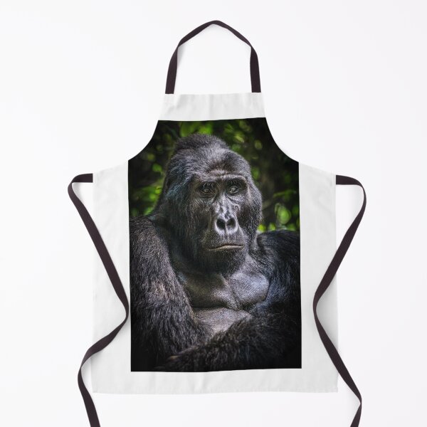 Item preview, Rwandan Gorilla portrait designed and sold by angieblue-25.