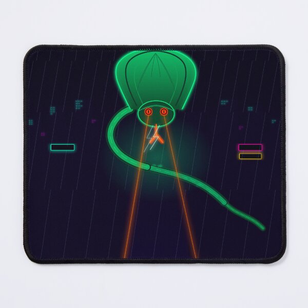 Item preview, Retro Alien Invasion Cyber Neon Art designed and sold by Neo Tokio.