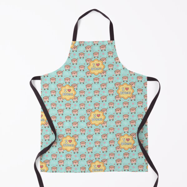 Item preview, I Love Otters Kawaii Pattern designed and sold by Itsheartshop.