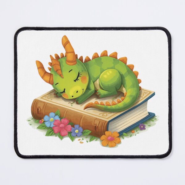 Item preview, Book dragon designed and sold by uunaa.