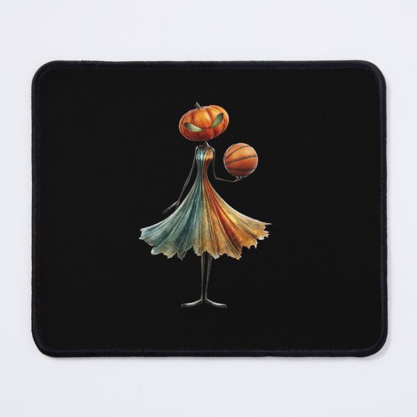 Item preview, Pumpkin Basketball Girl Halloween Art designed and sold by VikArt7.