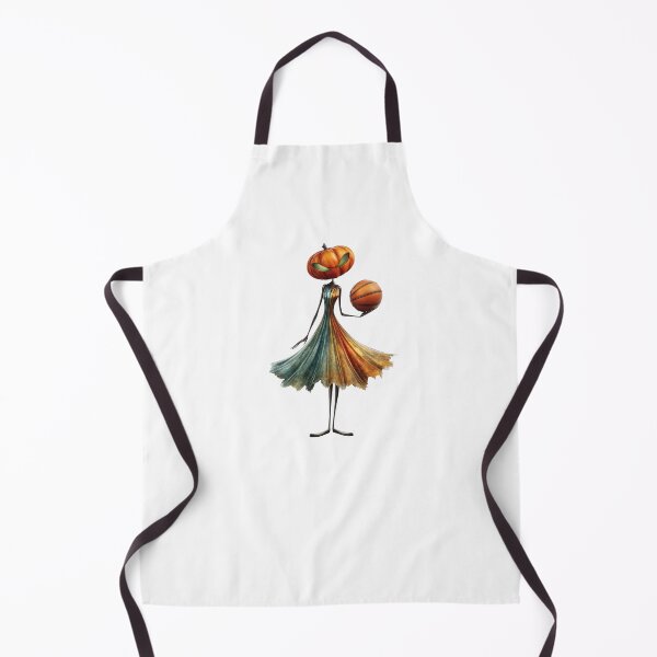 Item preview, Pumpkin Basketball Girl Halloween Art designed and sold by VikArt7.