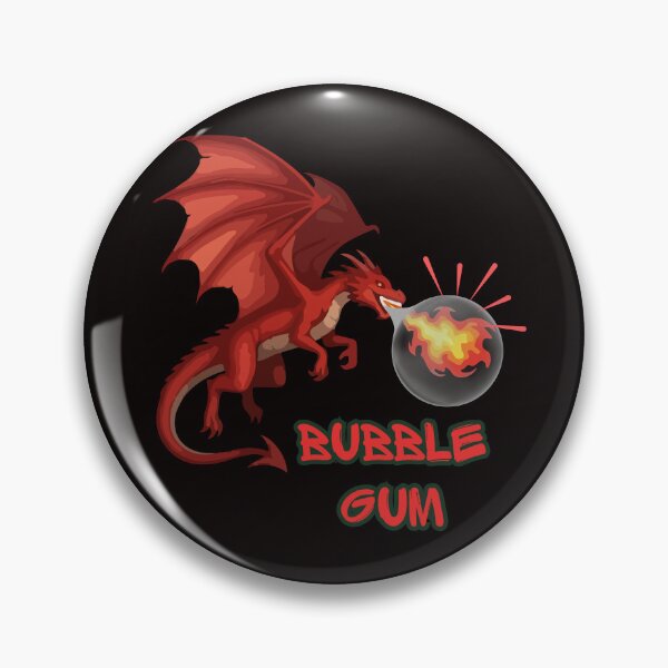 Item preview, Bubble Gum Dragon – Funny Fire Breathing Fantasy Graphic designed and sold by Tadeusz1.