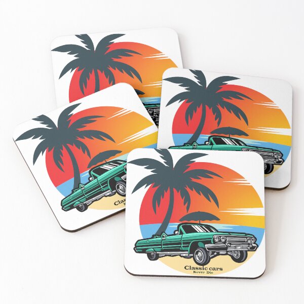 Item preview, Copy of Classic car edition On Beach #AA23 designed and sold by barochebyra.
