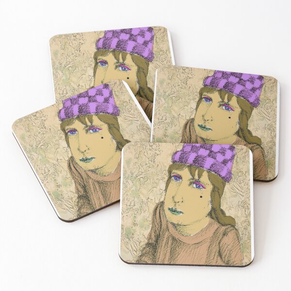 Item preview, Modern Art Portrait of a Girl. Original Artwork designed and sold by KALEIDOSCOPE UK.
