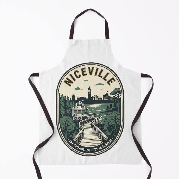 Item preview, Niceville Florida Vintage Travel Badge Nature Emblem designed and sold by k3rstman1.