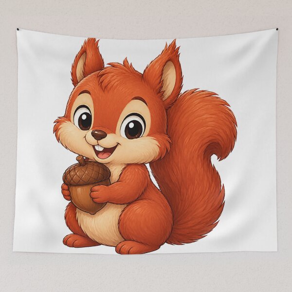 Item preview, Chibi Red Squirrel designed and sold by SecretSquirrellDesigns.