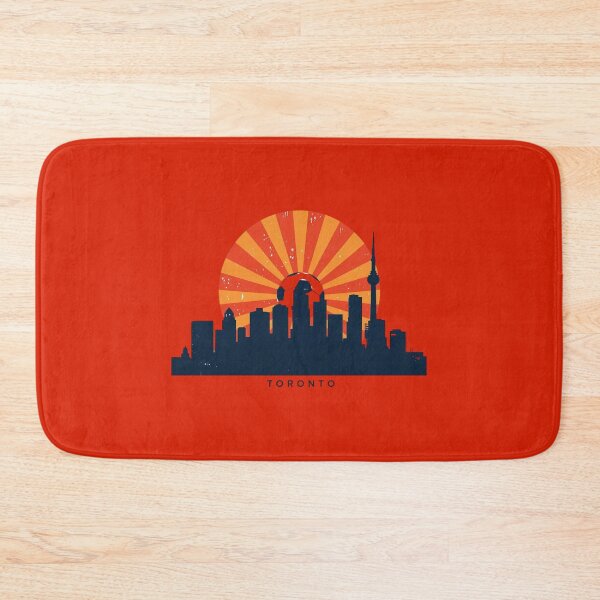 Artikelvorschau, Toronto Skyline Fußball Sonnenuntergang entworfen und verkauft von Zakrytos ★★★★★.