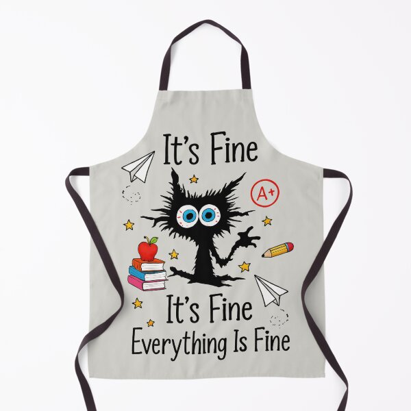 Item preview, Cats It Is Fine Everything is Fine for Cats Lover designed and sold by MalwasBasket.