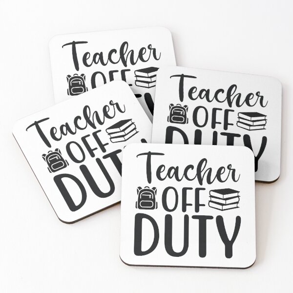 Item preview, Teacher Off Duty - Funny School Mentor Summer Vacation Gift designed and sold by FuzionRaptor.