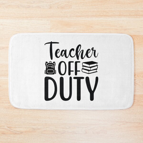 Item preview, Teacher Off Duty - Funny School Mentor Summer Vacation Gift designed and sold by FuzionRaptor.