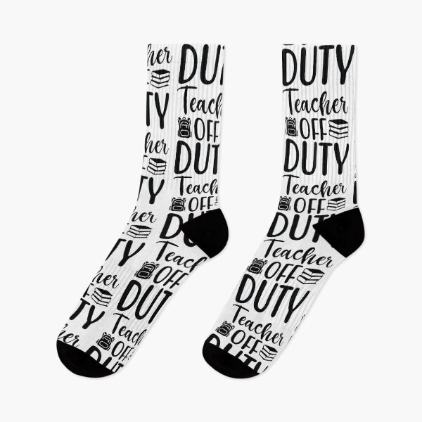 Item preview, Teacher Off Duty - Funny School Mentor Summer Vacation Gift designed and sold by FuzionRaptor.