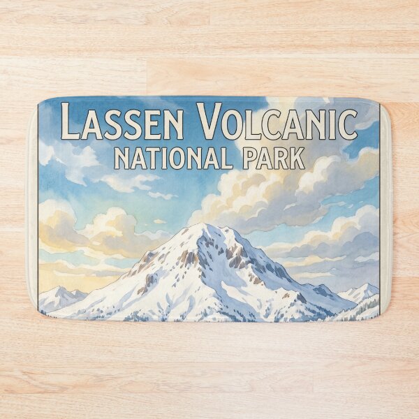 Item preview, Lassen Volcanic National Park Winter Wilderness California / Parque Nacional Volcánico Lassen Invierno California designed and sold by SpiriTravels.