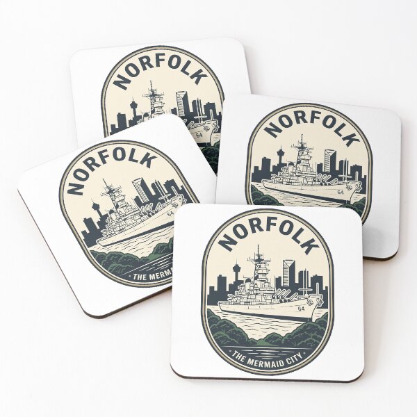 Item preview, Norfolk Virginia Mermaid City USS Wisconsin Battleship designed and sold by k3rstman1.