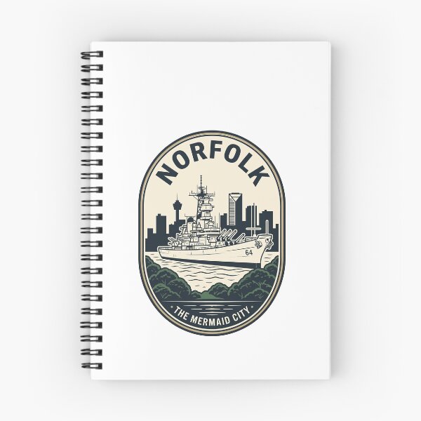 Item preview, Norfolk Virginia Mermaid City USS Wisconsin Battleship designed and sold by k3rstman1.