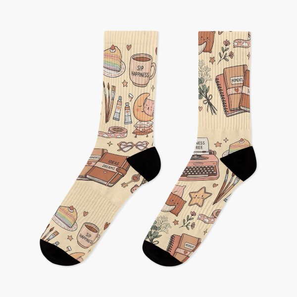 Item preview, Colorful Aesthetic Lifestyle Doodles  designed and sold by LunaVales.