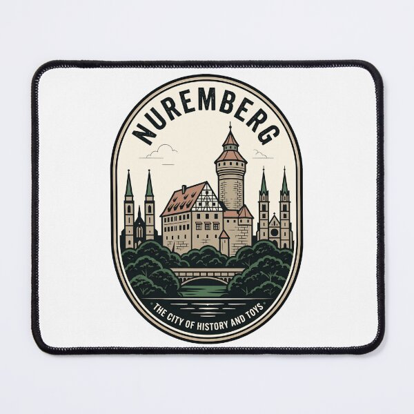Item preview, Vintage Nuremberg Germany City Castle Travel Badge designed and sold by k3rstman1.