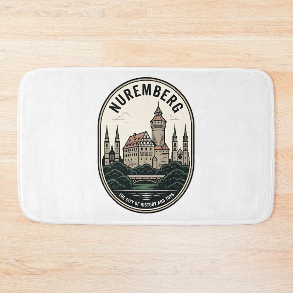 Item preview, Vintage Nuremberg Germany City Castle Travel Badge designed and sold by k3rstman1.