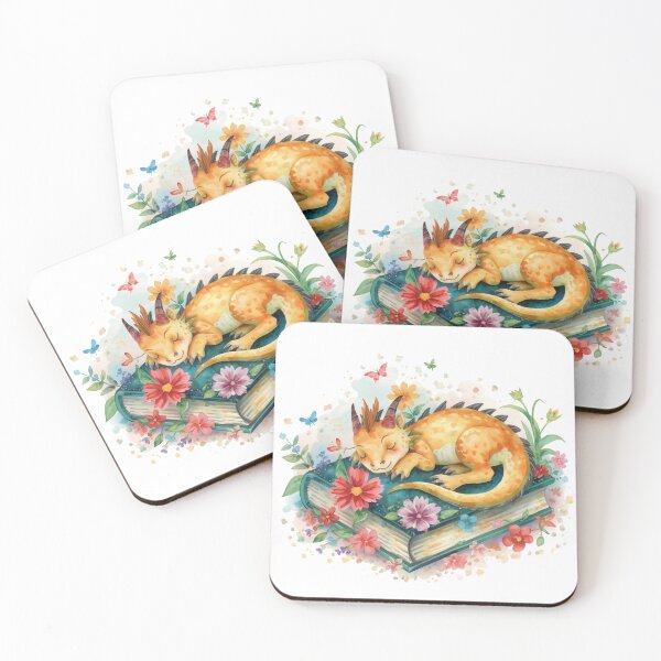 Item preview, Book dragon designed and sold by uunaa.