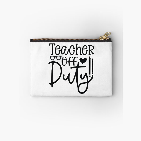 Item preview, Teacher Off Duty - Funny School Vacation & Educator Life Art designed and sold by FuzionRaptor.