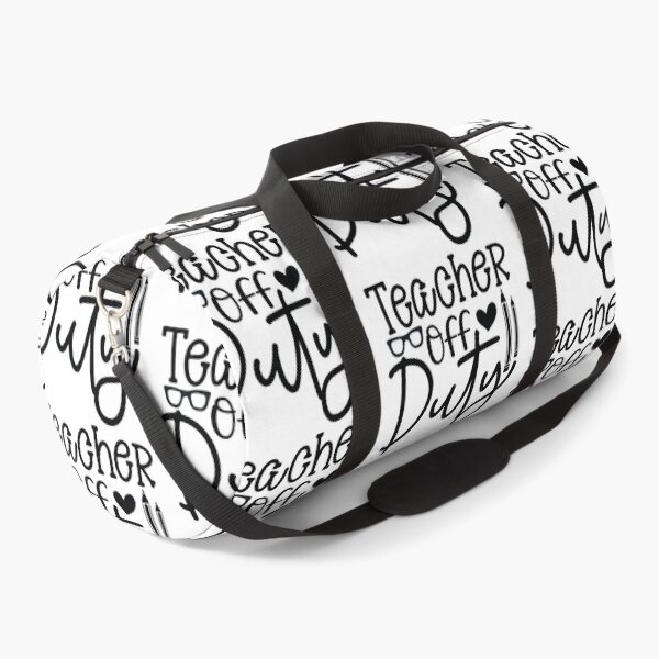 Item preview, Teacher Off Duty - Funny School Vacation & Educator Life Art designed and sold by FuzionRaptor.