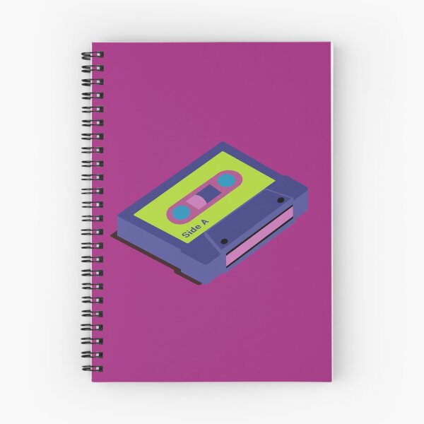 Artikelvorschau, Neon Isometric Retro Cassette Art entworfen und verkauft von EduIllustrates.