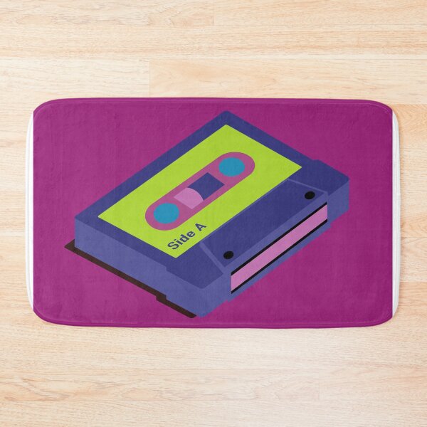 Item preview, Neon Isometric Retro Cassette Art designed and sold by EduIllustrates.