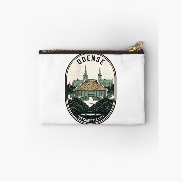 Item preview, Vintage Odense Denmark Fairytale City Travel Badge designed and sold by k3rstman1.