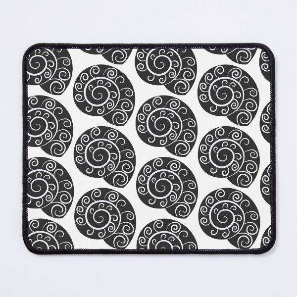 Item preview, Spiral Seashell Pattern Illustration designed and sold by BetweenForms.