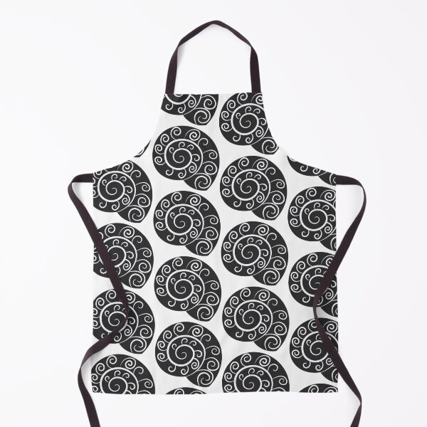 Item preview, Spiral Seashell Pattern Illustration designed and sold by BetweenForms.