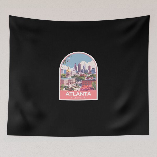 Item preview, Atlanta Georgia  designed and sold by TulipaGraphics.
