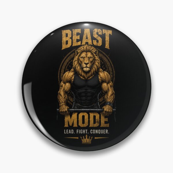 Artikelvorschau, BEAST MODE Gym motivation entworfen und verkauft von DailyQuestPrint.