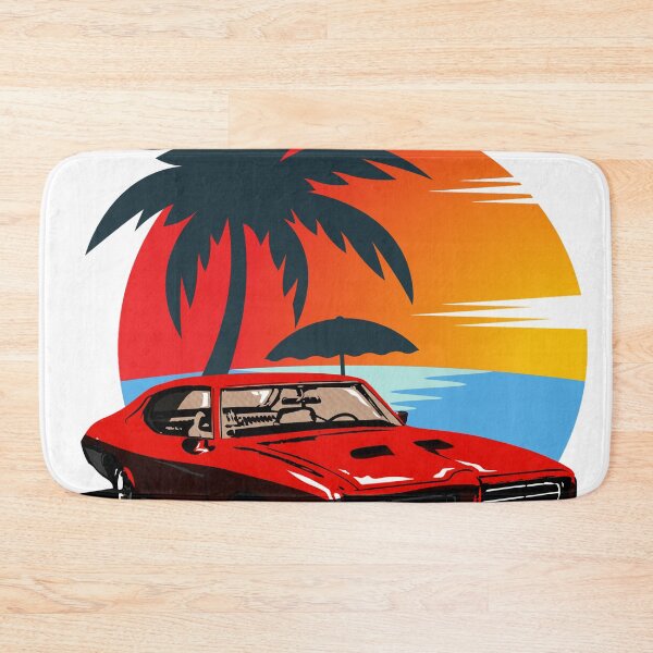 Item preview, Copy of Copy of Classic car edition On Beach #AA23 designed and sold by barochebyra.