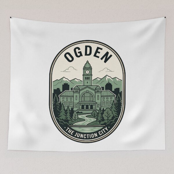 Item preview, Vintage Ogden Utah Junction City Badge designed and sold by k3rstman1.