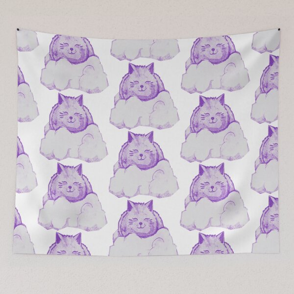 Item preview, Sleepy Cat on Cloud designed and sold by kinpirks.