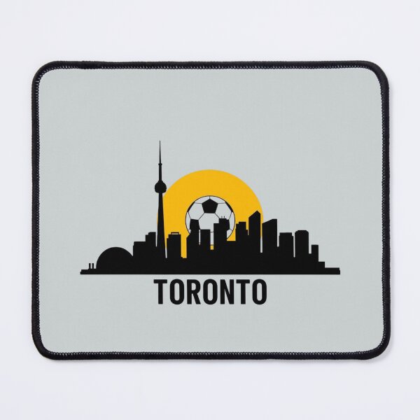 Item preview, Toronto Skyline Soccer Sunset Art designed and sold by Zakrytos ★★★★★.