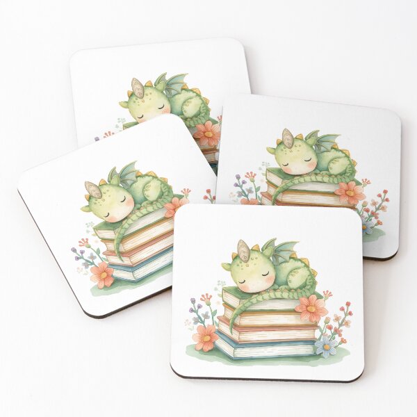 Item preview, Book dragon designed and sold by uunaa.