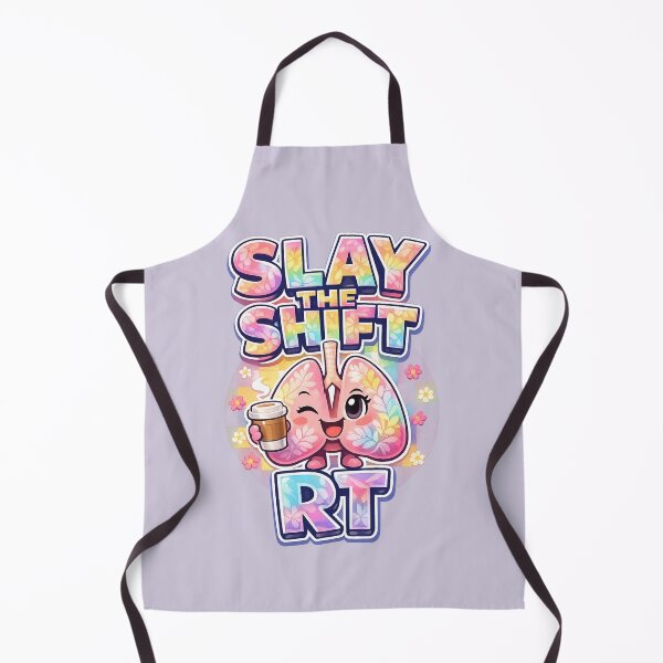 Item preview, Cute Kawaii Lungs Respiratory Therapist Rainbow Floral Coffee Shift Worker Design for RT Week & Respiratory Care Week designed and sold by ClinicalHubs.