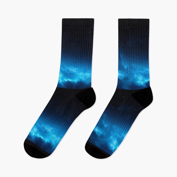 Item preview, Electric Blue Nebula Night Sky Art designed and sold by irfanshikh.