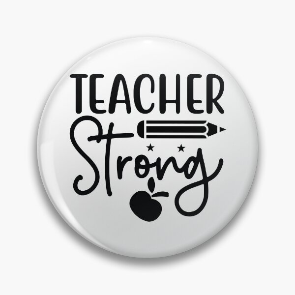 Item preview, Teacher Strong - Inspirational School Mentor Professional Gift designed and sold by FuzionRaptor.